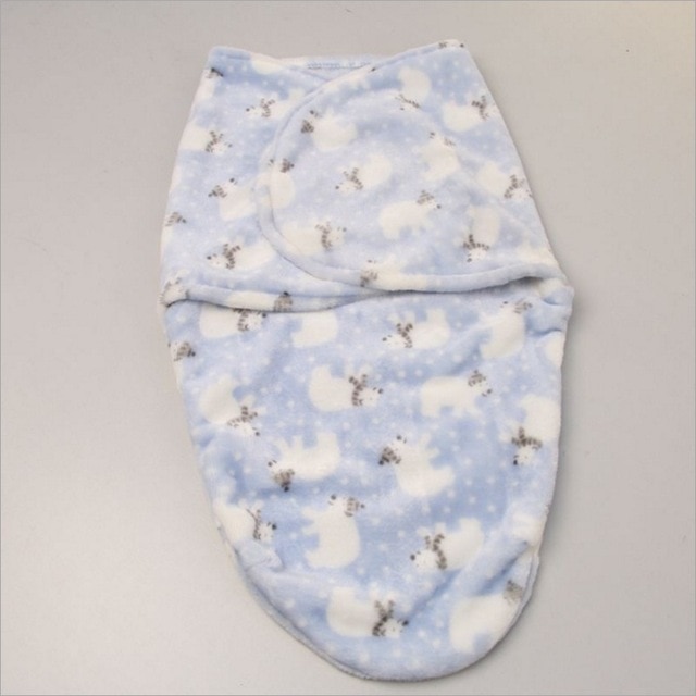 Beb swaddle wrap franela sobres para reci n nacidos manta suave swaddling beb saco de dormir 5.jpg 640x640 5