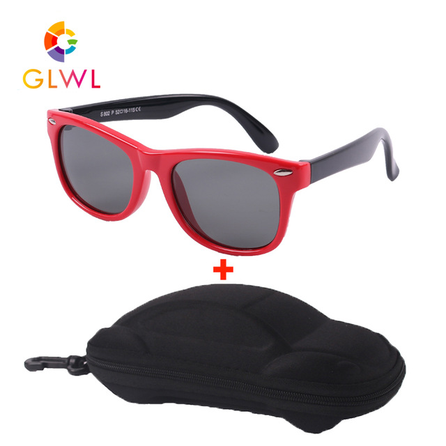 Gafas de sol polarizadas para ni os gafas de sol con montura de silicona para