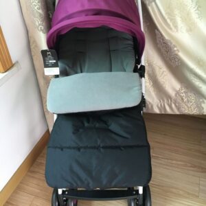 Saco de dormir impermeable para Bebe de Lana Polar + Tela Oxford para cochecito - Imagen 9