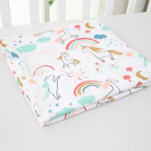 Muselina para bebe de fibra de bambú y algodón con dibujos y colores con tamaño 120 x 120 cm (varios colores) - Imagen 22