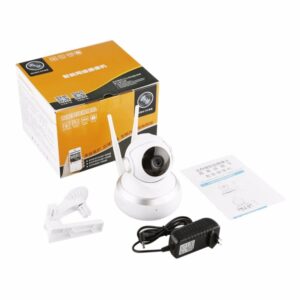 Vigilabebes rotativo con cámara HD WiFi de seguridad con soporte y sistema de detección de movimiento y visión nocturna - Imagen 5