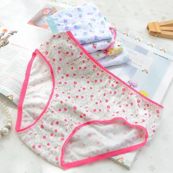 Bragas de algodón para niña bebe lote 12 unidades