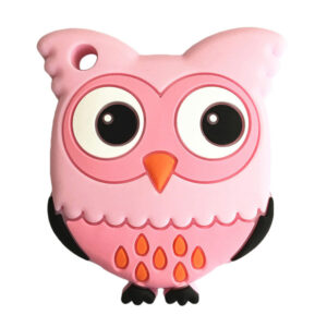 Mordedores para bebe de silicona en forma de animales para masticar (Unicornio, Buho y Donut Rosquilla - Varios colores disponibles) - Imagen 9
