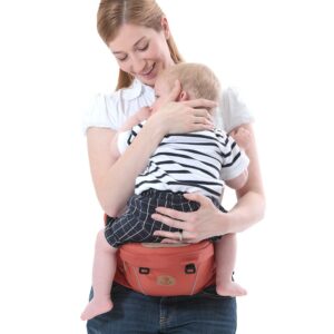 Portabebes en forma de cinturón adaptable y acolchado de gran capacidad de 3 - 18 meses y hasta 18 kg - Imagen 3