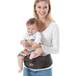 Portabebes en forma de cinturón adaptable y acolchado de gran capacidad de 3 - 18 meses y hasta 18 kg - Imagen 4