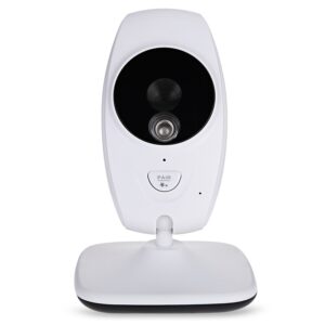 Vigilabebes inalámbrico de 7 pulgadas con visión nocturna y control de temperatura y detector fetal - Imagen 4