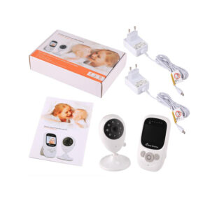 Audio Video Baby Monitor C mara 2 4 pulgadas TFT LCD IR de visi n nocturna 5