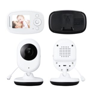 Vigilabebes Nanny con cámara y monitor de 2,4 pulgadas con audio y zoom con visión nocturna y sensores de temperatura - Imagen 2