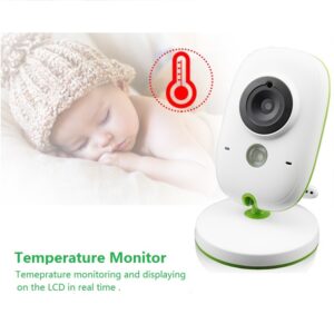 Babykam beb tel fono video Nanny 2 0 pulgadas LCD ir visi n nocturna temperatura Monitores 5
