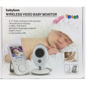 Babykam bebek telsizi vb605 bbebek kamera 2 4 pulgadas ir visi n nocturna Lullaby temperatura del 5