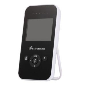 Vigilabebes radio niñera LCD IR de 2,4 pulgadas con visión nocturna y sensor de temperatura - Imagen 2