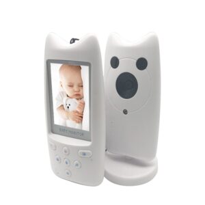 Babykam inal mbrico beb monitor de v deo ni era 2 4 pulgadas LCD IR de