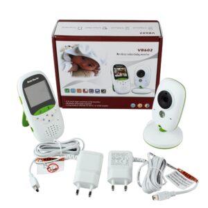 Vigilabebes Nanny radio niñera de 2.0 pulgadas LCD IR con cámara de visión nocturna y sensor de temperatura - Imagen 3