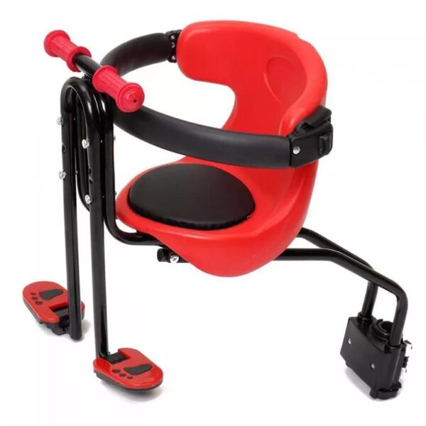 Asiento de seguridad para bicicletas para bebes color rojo