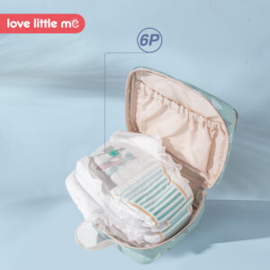 Neceser impermeable portapañales de bebe portatil con varios compartimentos (disponible en varios colores) - Imagen 3