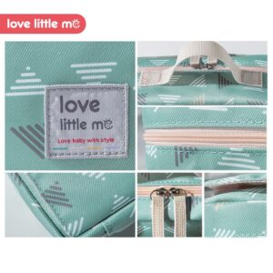 Neceser impermeable portapañales de bebe portatil con varios compartimentos (disponible en varios colores) - Imagen 4