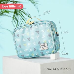 Neceser impermeable portapañales de bebe portatil con varios compartimentos (disponible en varios colores) - Imagen 9