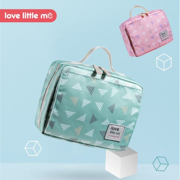 Bolsa de pa ales de beb port til Love Little Me bolsa de maternidad impermeable pa