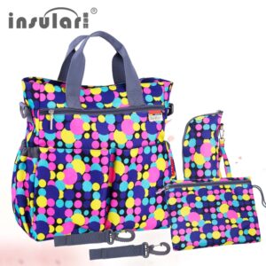 Bolsa de Maternidad impermeable para bebes Insular multifuncional (Varios colores) - Imagen 4