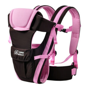 Portabebes forma canguo de  0-30 meses con diseño ergonómico y mochila con cierre frontal multifuncional (varios colores) - Imagen 7