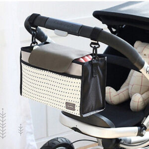 Bolso maternidad multifuncional y compartimento para pañales para madres con sistema colgante - Imagen 6