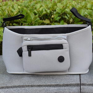 Bolso para cochecito de bebé con compartimento para pañal, biberón y accesorios de viaje - Imagen 8