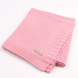 Manta para bebe de algodón orgánico de 100 x 80 cm para cama o cuna de bebe (varios colores) - Imagen 6