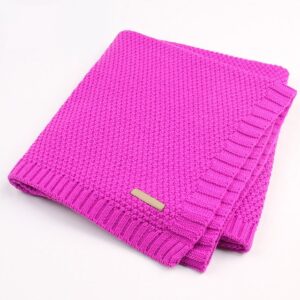 Manta para bebe de algodón orgánico de 100 x 80 cm para cama o cuna de bebe (varios colores) - Imagen 15