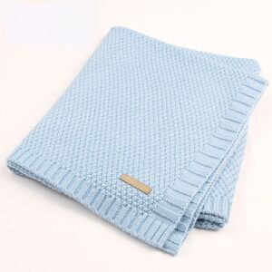 Manta para bebe de algodón orgánico de 100 x 80 cm para cama o cuna de bebe (varios colores) - Imagen 16