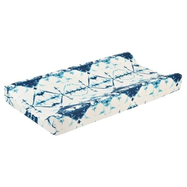 Funda cambiador bebe blanco azulado