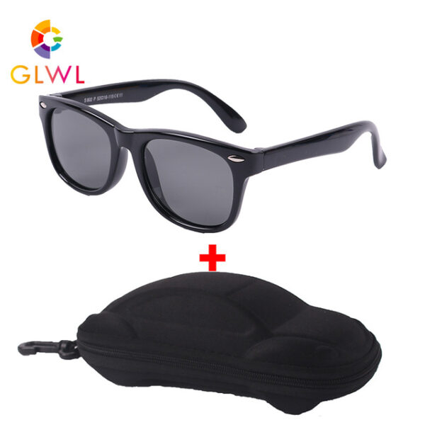 Gafas de sol polarizadas para bebe color full negro basic