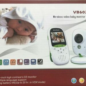 Vigilabebes Nanny de 2.0 pulgadas LCD IR con visión nocturna y control de temperatura con modo Vox - Imagen 4