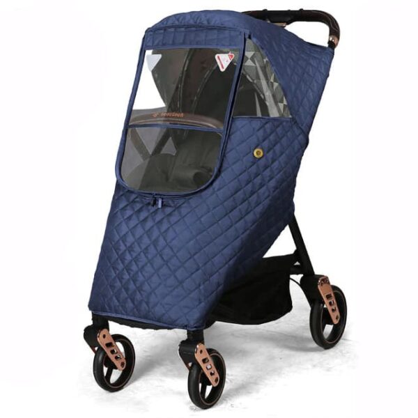 Capota impermeable con doble protección color azul