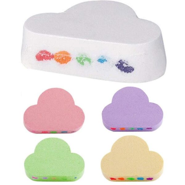 Jabón arcoiris hidratante y exfoliante para bebes para la piel varios colores