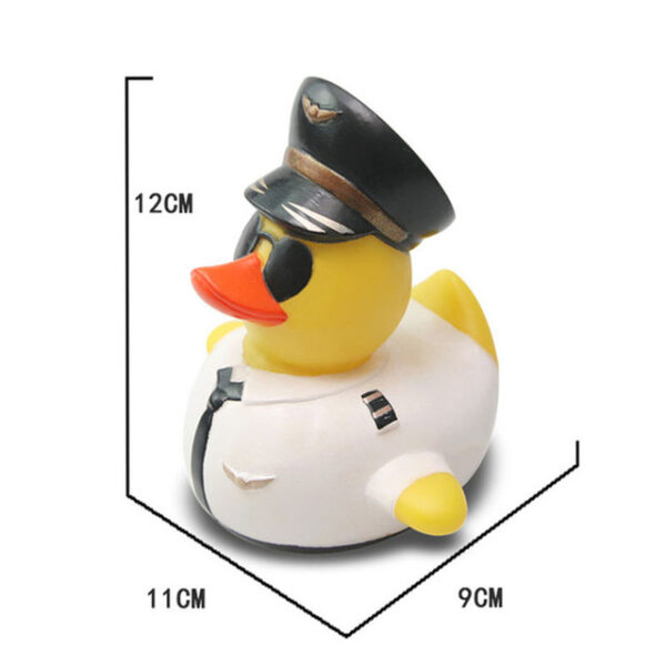 Patito de goma para el baño versión policía