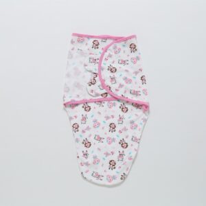 Arrullo de algodón para bebe de 0-3 meses fácilmente enrollable para primavera-verano-otoño (varios colores y diseños disponibles) - Imagen 4