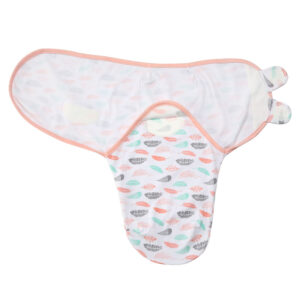 Arrullo de algodón para bebe de 0-3 meses fácilmente enrollable para primavera-verano-otoño (varios colores y diseños disponibles) - Imagen 5