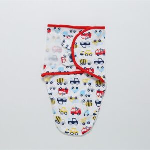 Arrullo de algodón para bebe de 0-3 meses fácilmente enrollable para primavera-verano-otoño (varios colores y diseños disponibles) - Imagen 11