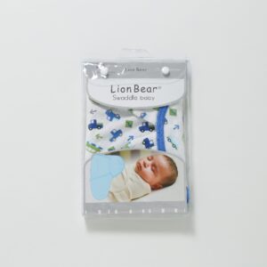 Arrullo de algodón para bebe de 0-3 meses fácilmente enrollable para primavera-verano-otoño (varios colores y diseños disponibles) - Imagen 6