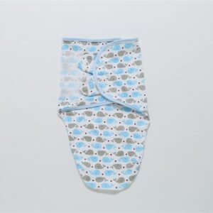 Arrullo de algodón para bebe de 0-3 meses fácilmente enrollable para primavera-verano-otoño (varios colores y diseños disponibles) - Imagen 12