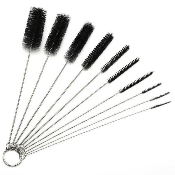 Limpiador de brochas para biberón color negro