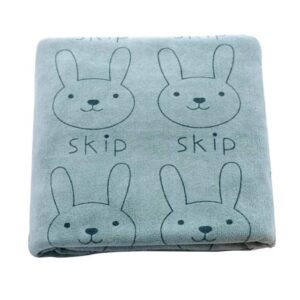 Manta de bebe de dibujos animados de conejos para cama (Varios colores) - Imagen 2