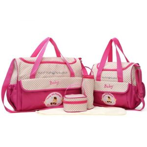 Bolso Maternidad multifunción organizador portapañales y cambiador con soporte para cochecito - Imagen 6