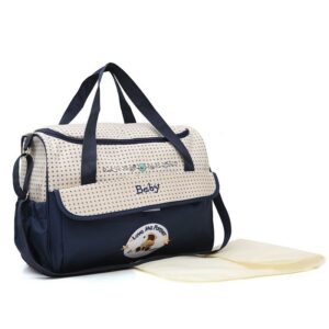 Bolso Maternidad multifunción organizador portapañales y cambiador con soporte para cochecito - Imagen 2