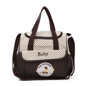 Bolso Maternidad multifunción organizador portapañales y cambiador con soporte para cochecito - Imagen 3