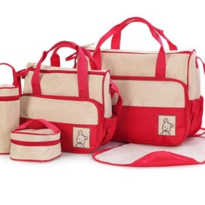 Bolsa de Maternidad para Bebe de 5 piezas con compartimento para pañales y soporte para cochecito - Imagen 13