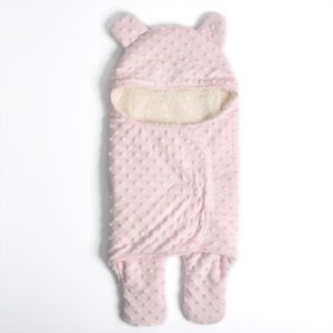 Manta de beb de lana beb reci n nacido Swaddle Wrap suave invierno ropa de cama 2.jpg 640x640 2