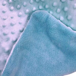 Manta de bebé y edredón de cachemir de lana y algodón para bebes recién nacidos (Varios colores) - Imagen 3
