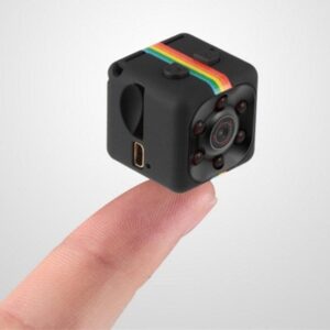 Mini cámara HD en forma de cubo cuadrado de visión nocturna con micrófono (varios colores) - Imagen 2