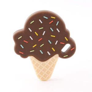 Mordedores de silicona en forma de cucurucho de helado para bebes (Varios Colores) - Imagen 4